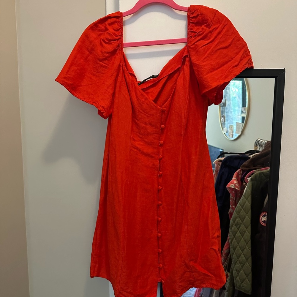 Red Zara Dress